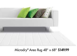 Microdry® Area Rug 48" x 68" $149.99