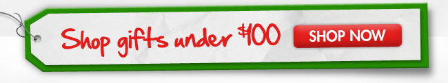 Shop gifts under $100 SHOP NOW