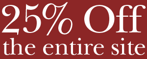 25% Off the entire site 