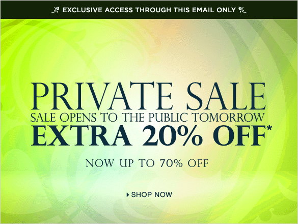 PRIVATE SALE