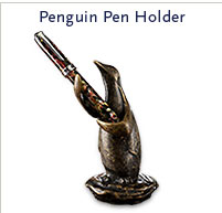 Penguin Pen Holder