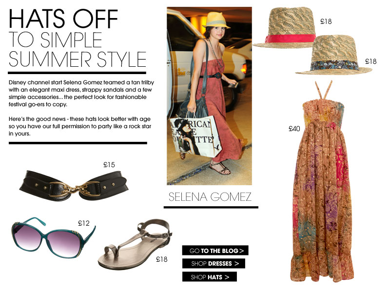 HATS OFF TO SIMPLY SUMMER STYLE