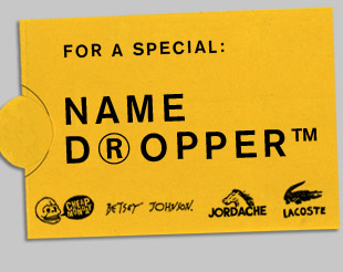 Gifts for the Name Dropper