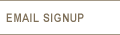 Email Signup