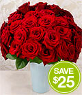  Three Dozen Red Roses 