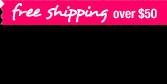 free shipping over $50