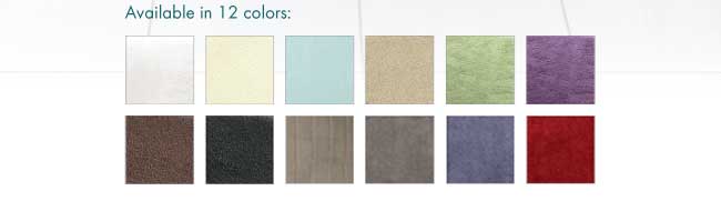 Available in 12 colors