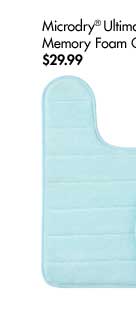 Microdry® Ultimate Luxury Memory Foam Contour Mat $29.99