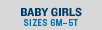 BABY GIRLS SIZES 6M-5T