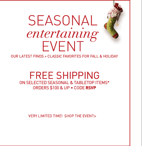 Seasonal Entertaining Event