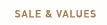 Sale & Values